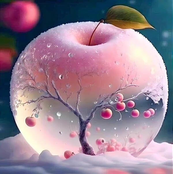 40x40cm Mystic Blossom Diamond Painting Kit