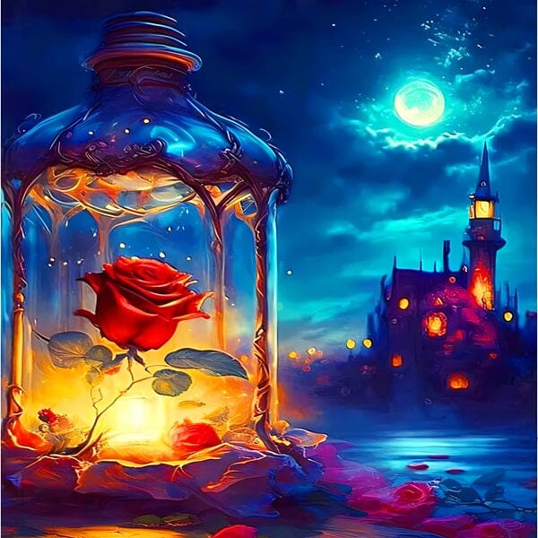40x40cm Diamond Painting Kit - Timeless Beauty Art