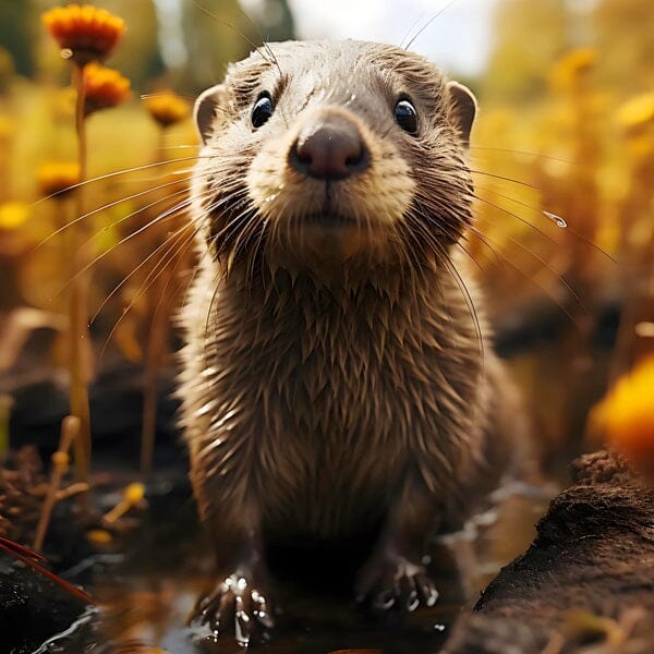 Otterly Curious Diamond Painting Kit (40x40cm)