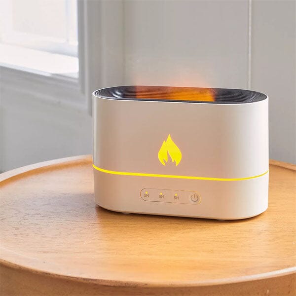 250mL Flame Aroma Diffuser with Cool Mist Humidifier