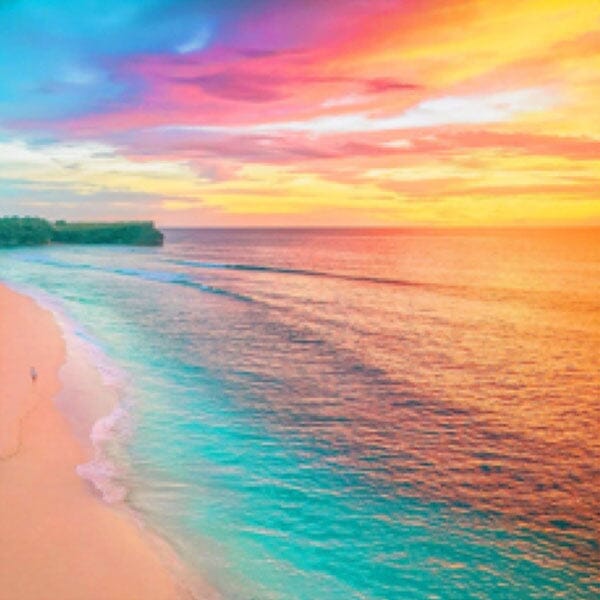Serene Sunset Diamond Painting Kit – 40x40cm Full Coverage