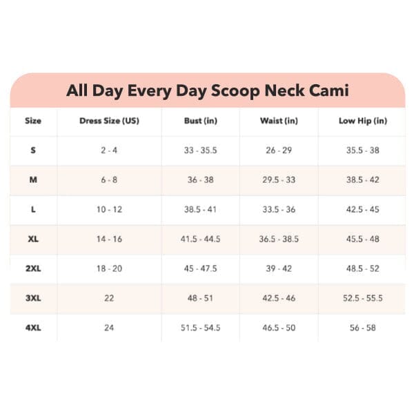 Shapermint Scoop Neck Cami - Soft Everyday Tank Top