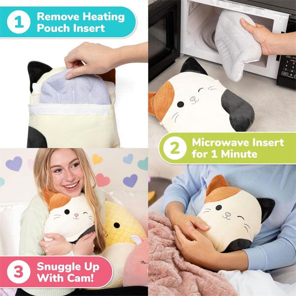 Cam The Cat Microwavable Heat Pack for Pain Relief