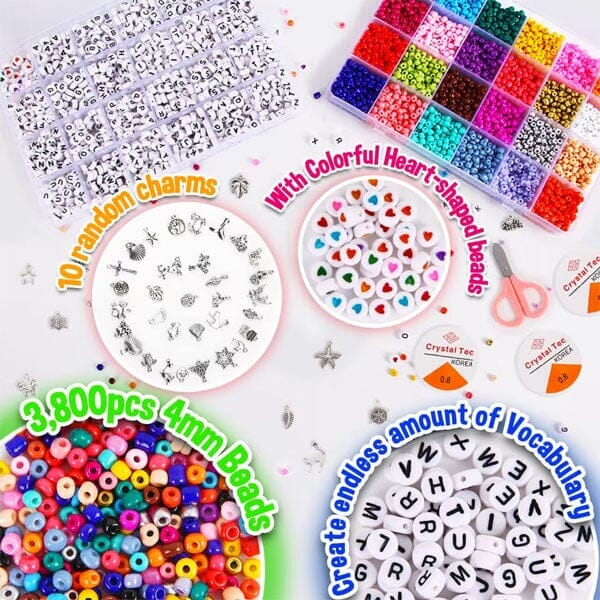 6000pc DIY Friendship Bracelet Craft Kit