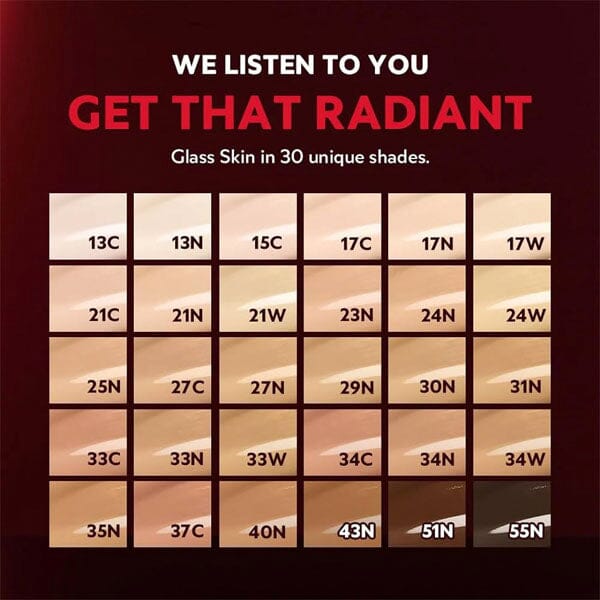 TIRTIR Red Cushion Semi-Matte Foundation - Multiple Shades