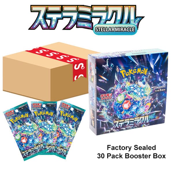 Scarlet & Violet Stellar Miracle Booster Box - 30 Packs