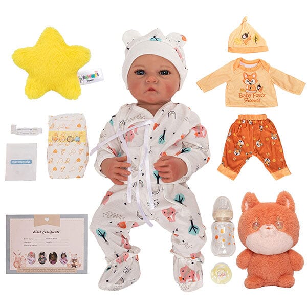 Weighted Reborn Baby Doll Jenna - 3kg Lifelike Newborn