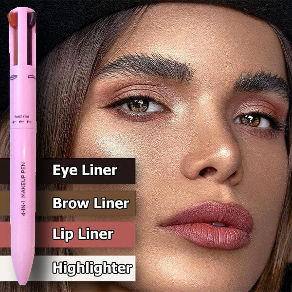 4-in-1 Multifunction Makeup Pen for Eyes & Lips