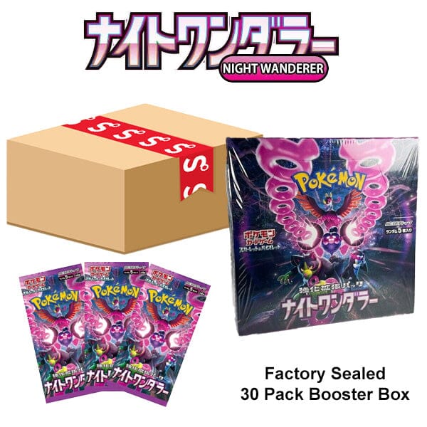 Scarlet & Violet Night Wanderer Pokémon Booster Box (30 Packs)