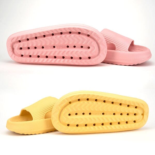 Pink Waterproof Pool Slides - Anti-Slip Comfort for All