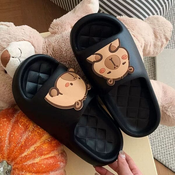 Capybara Cloud Slides - Anti-Slip Foam Unisex
