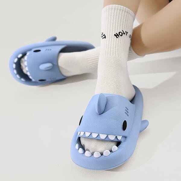 Shark Anti-Slip Pool Slides for Men & Women