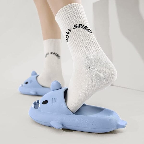 Shark Anti-Slip Pool Slides for Men & Women