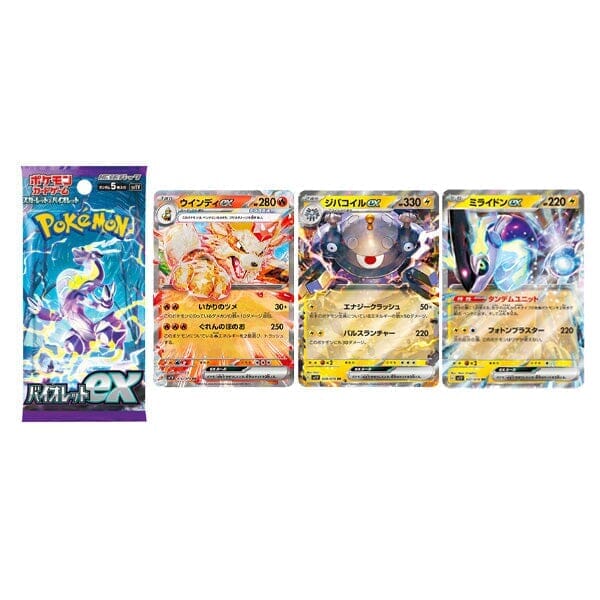 Japanese Pokémon Scarlet & Violet Booster Packs