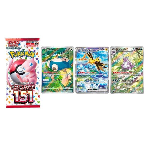 Japanese Pokémon Scarlet & Violet Booster Packs
