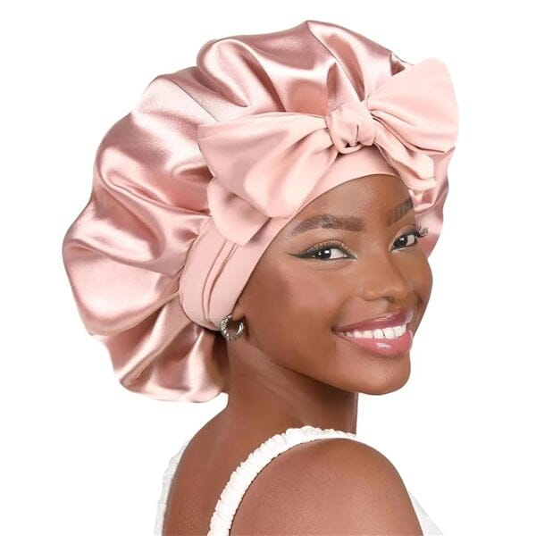 Satin Sleep Bonnet for Hair Protection – WOW NiteGlam