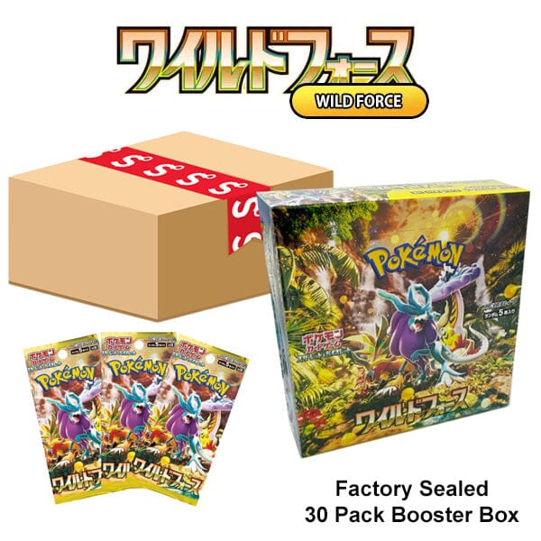 Pokémon Scarlet & Violet Wild Force Booster Box (30 Packs)