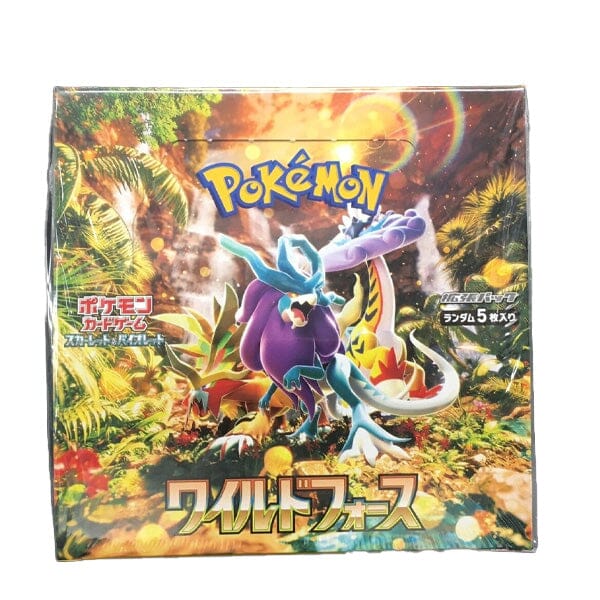 Pokémon Scarlet & Violet Wild Force Booster Box (30 Packs)