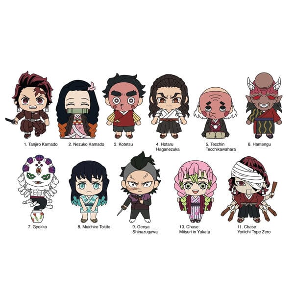 Demon Slayer Anime 3D Bag Clip - Series 7 Collectible