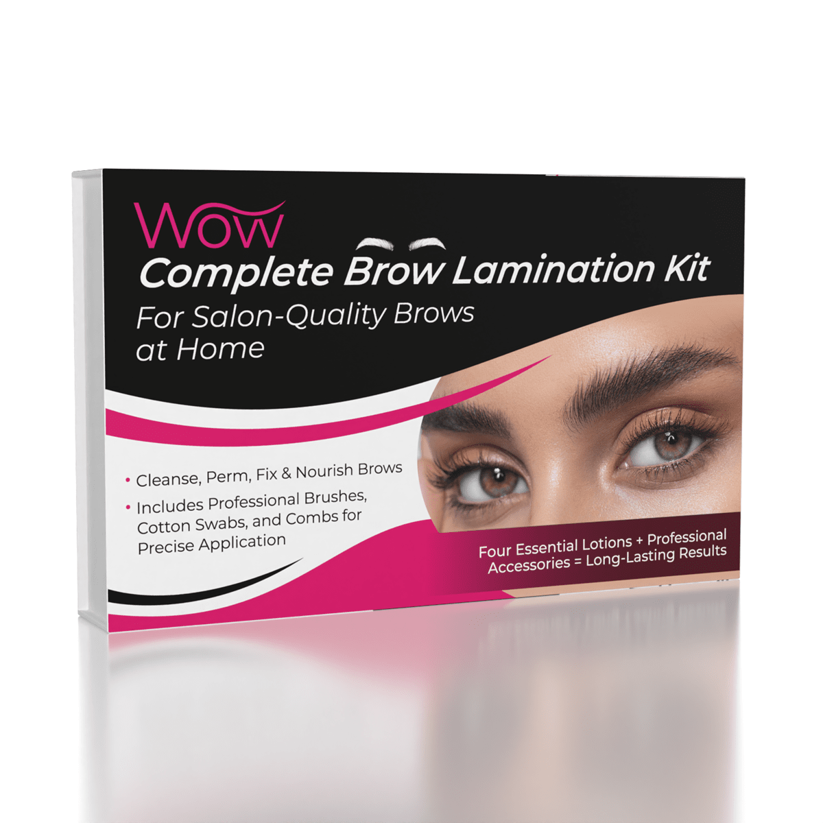 WOW 20-Piece Eyebrow Lamination Kit for Salon Results