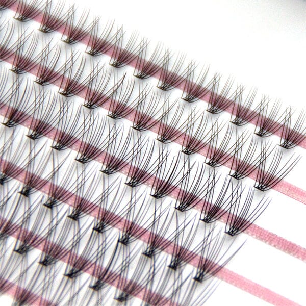 WOW Lash Cluster Kit with Glue & Tweezers – 288 Clusters