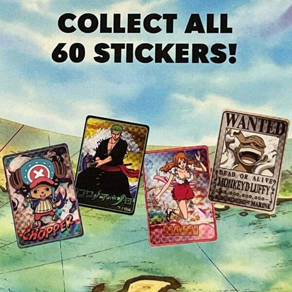 One Piece Mystery Sticker Pack (5-Piece Set)