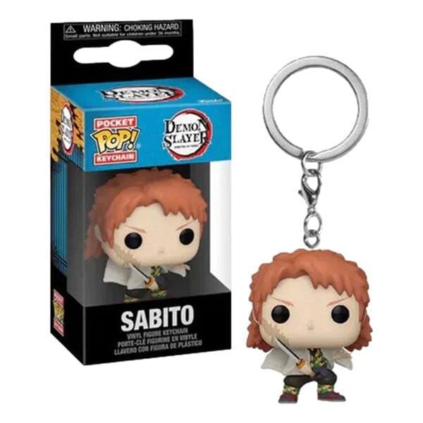 Demon Slayer Sabito Keychain – Funko POP Collectible