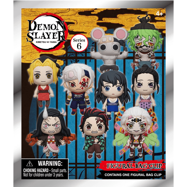 Demon Slayer Anime Foam Clip - Series 6 Collectible