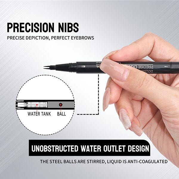 Microblading Eyebrow Pen - Dual-Tip, Multiple Shades