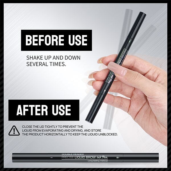Microblading Eyebrow Pen - Dual-Tip, Multiple Shades