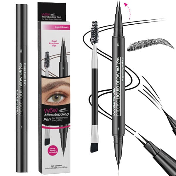 Microblading Eyebrow Pen - Dual-Tip, Multiple Shades