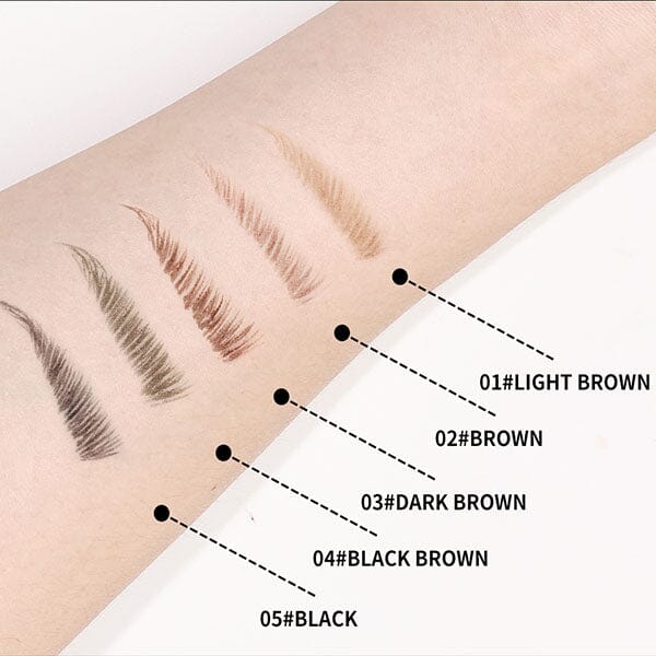 Microblading Eyebrow Pen - Dual-Tip, Multiple Shades