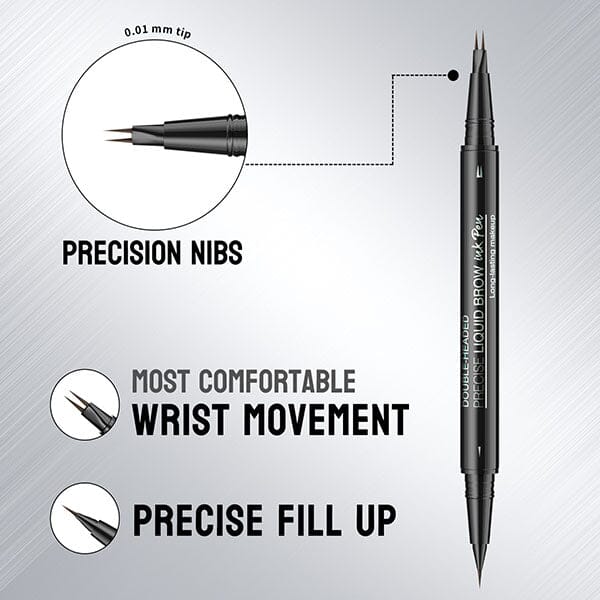 Microblading Eyebrow Pen - Dual-Tip, Multiple Shades