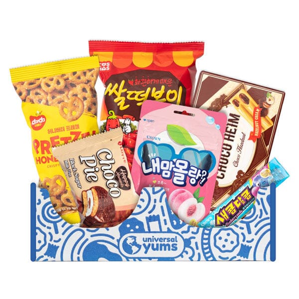 South Korean Candy Box - 6-Piece Snack Assortment
