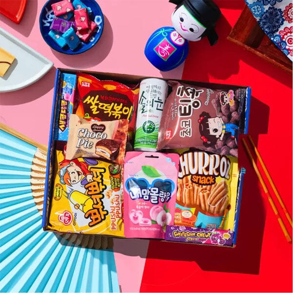 South Korean Candy Box - 6-Piece Snack Assortment