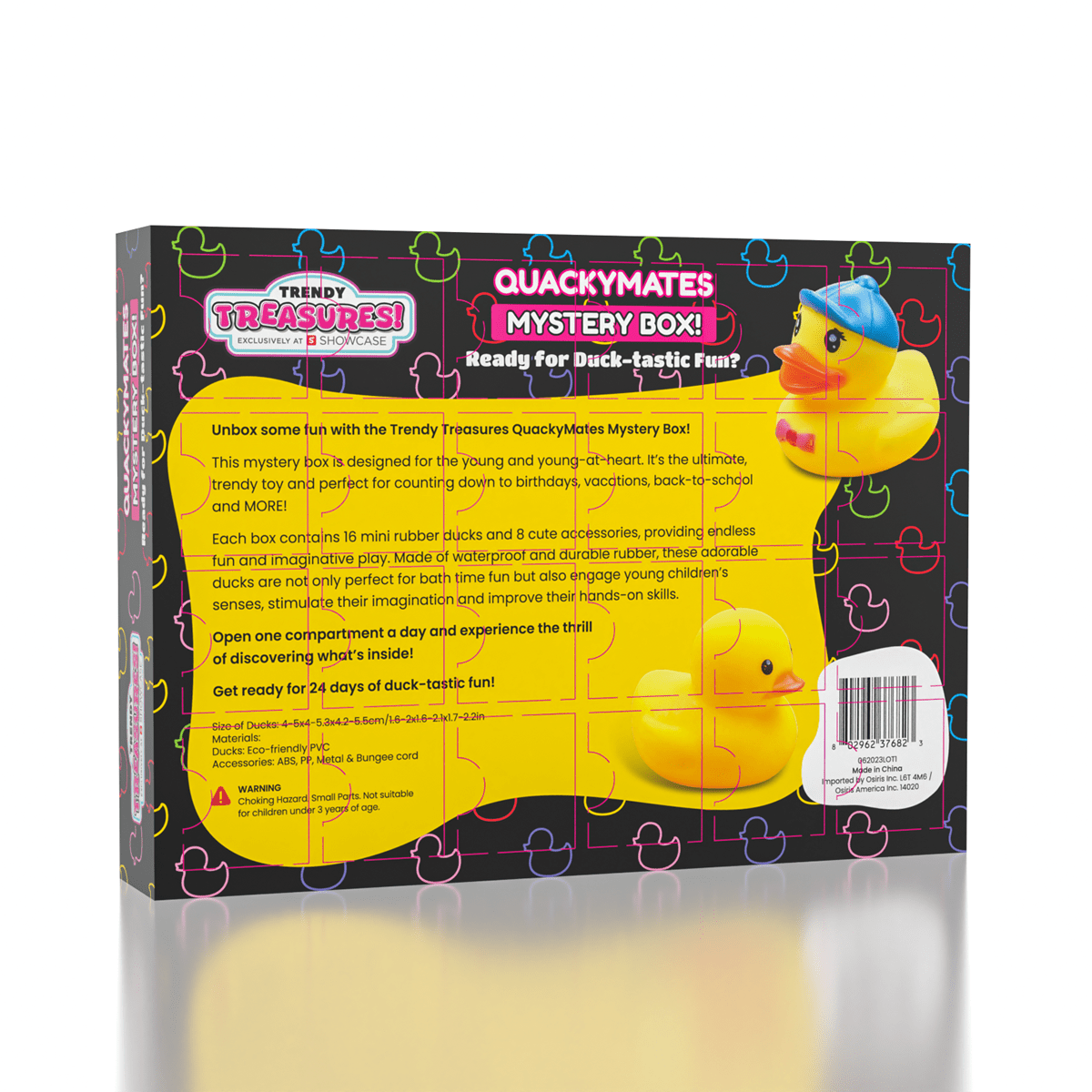 24-Piece Rubber Duck Advent Calendar – Surprise Toy Collection
