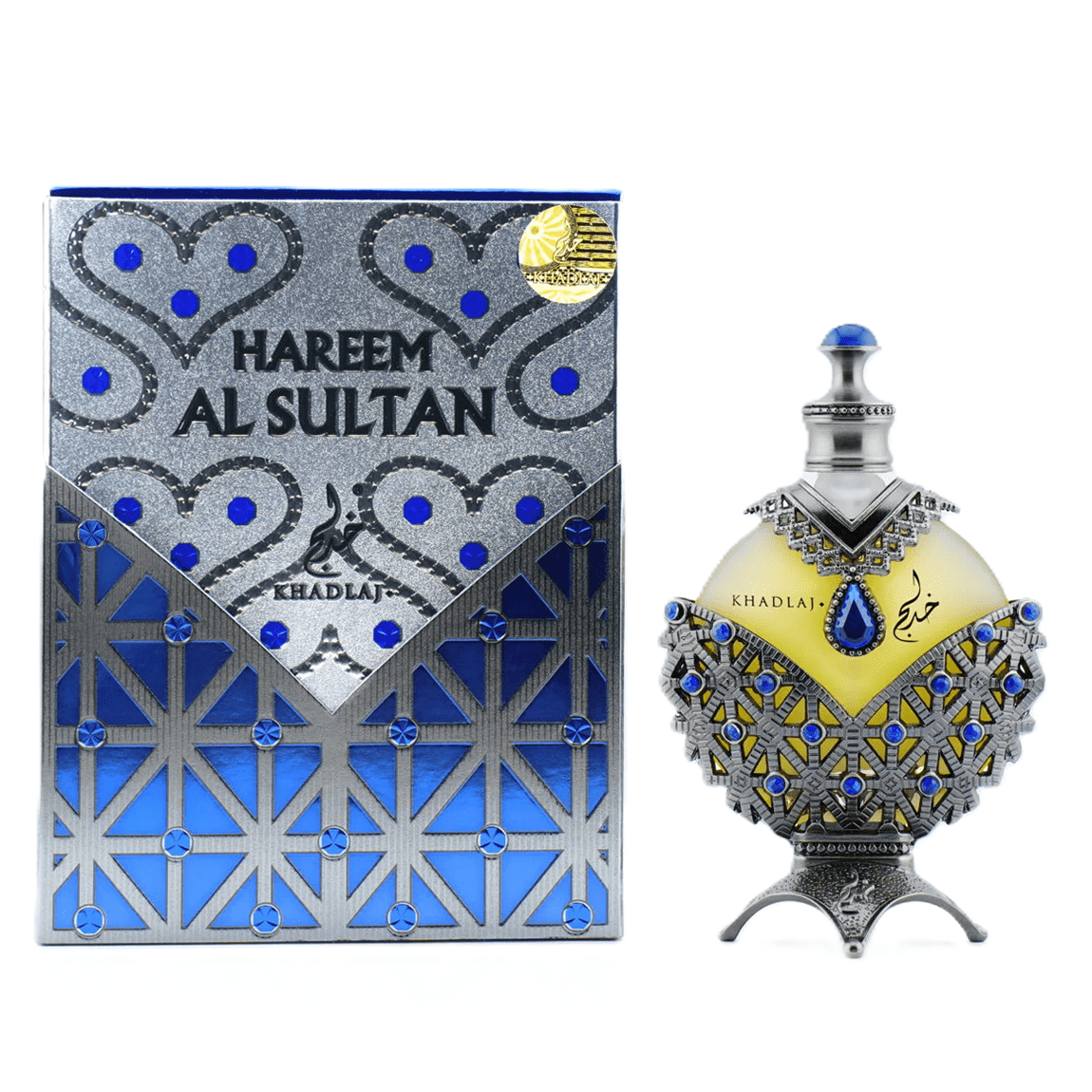 Khadlaj Hareem Al Sultan Antique Blue Unisex Oil Perfume (35ml)