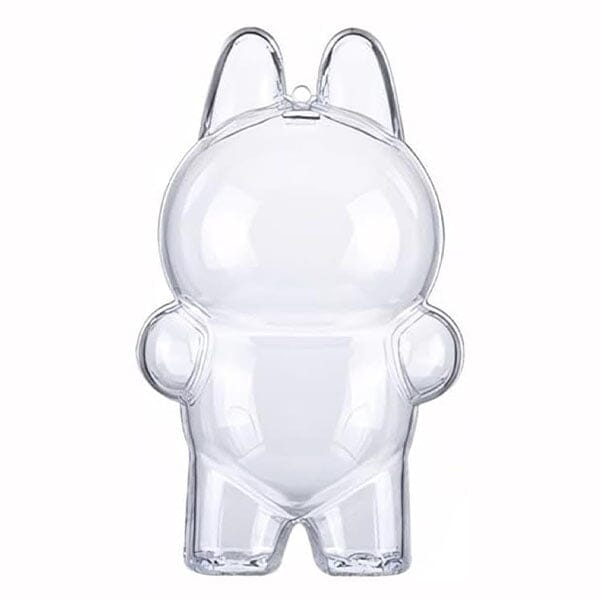 Compact Plush Doll Case for Sitting or Standing Pendants