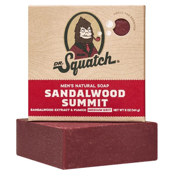 Men's Sandalwood Summit All-Natural Bar Soap by Dr. Squatch