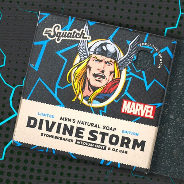 Thor Divine Storm Bar Soap for Men by Dr. Squatch