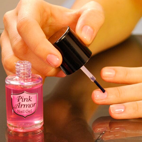 Pink Armor Keratin Nail Gel for Stronger Nails