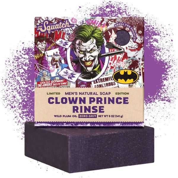 Limited Edition Batman & Joker Natural Bar Soap for Men