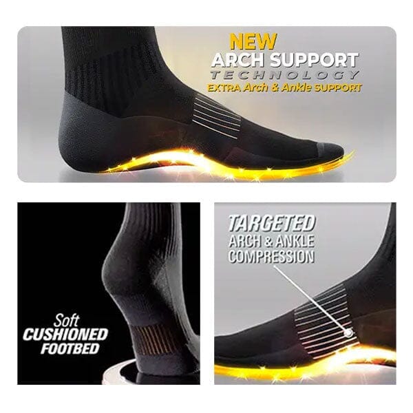 Copper Fit Compression Socks for Energy & Support