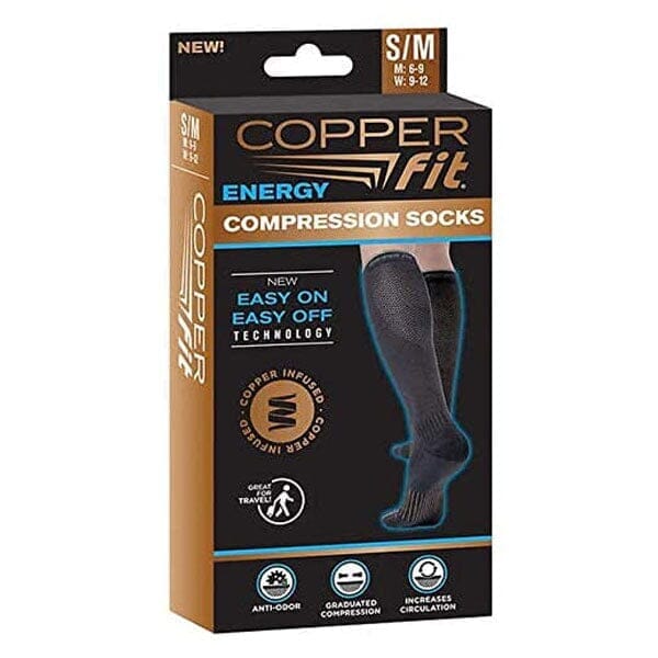 Copper Fit Compression Socks for Energy & Support