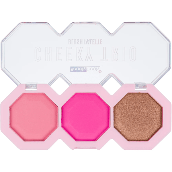 Beauty Treats Cheeky Trio Blush Palette - 3 Shades