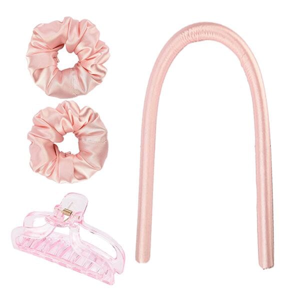 Heatless Satin Hair Curler for Effortless Waves