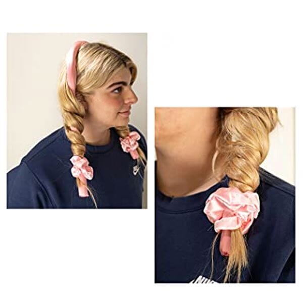 Heatless Satin Hair Curler for Effortless Waves