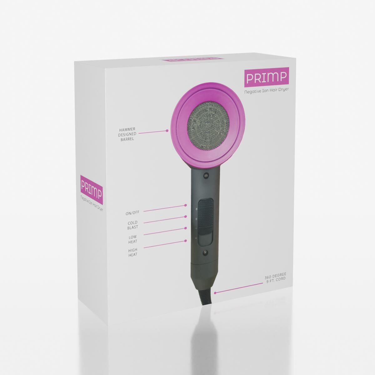 Negative Ion Hair Dryer for Frizz-Free Styling