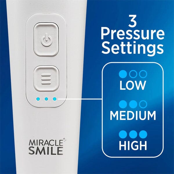 Miracle Smile Pro Water Flosser for Healthy Teeth & Gums