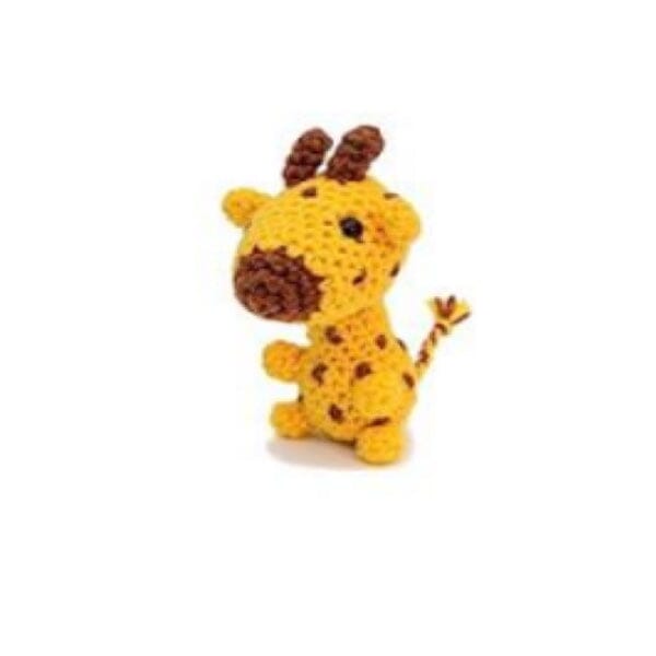 Soft Crochet Safari Plush Toys (3-Pack)